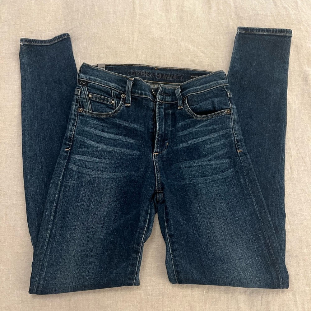 Citizens of humanity rocket high rise skinny jeans size 26